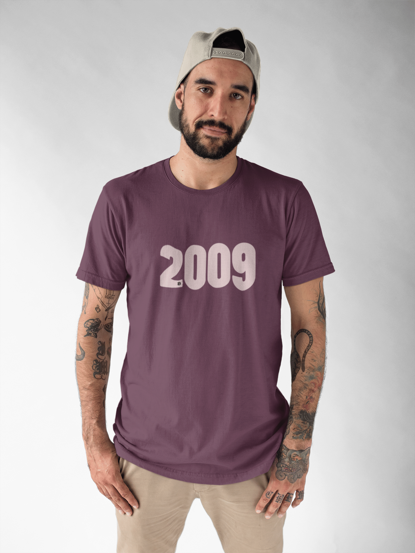 bitcoin BTC 2009 tshirt