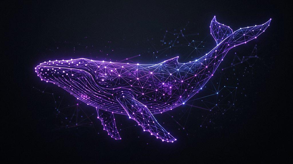 Whale Silhouette from Blockchain - CryptoChris Blog